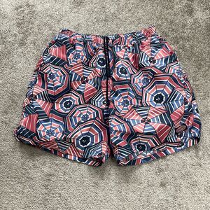 Vineyard Vines Swim Shorts Mens Large Multicolor Elastic Waist Swim Water Trunks